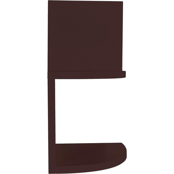 Kiera Grace Priva Corner Shelf, Set of 2, Espresso - Picture 5 of 6
